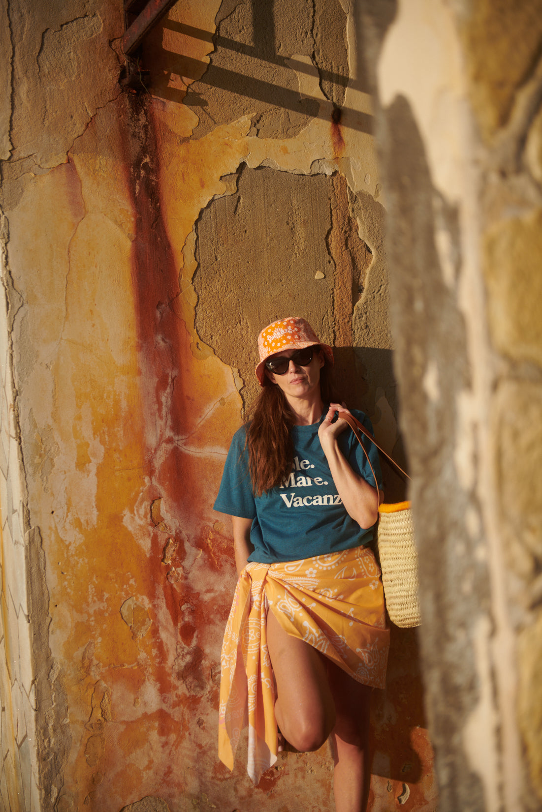 T-shirt Sole Mare Vacanze Unisex