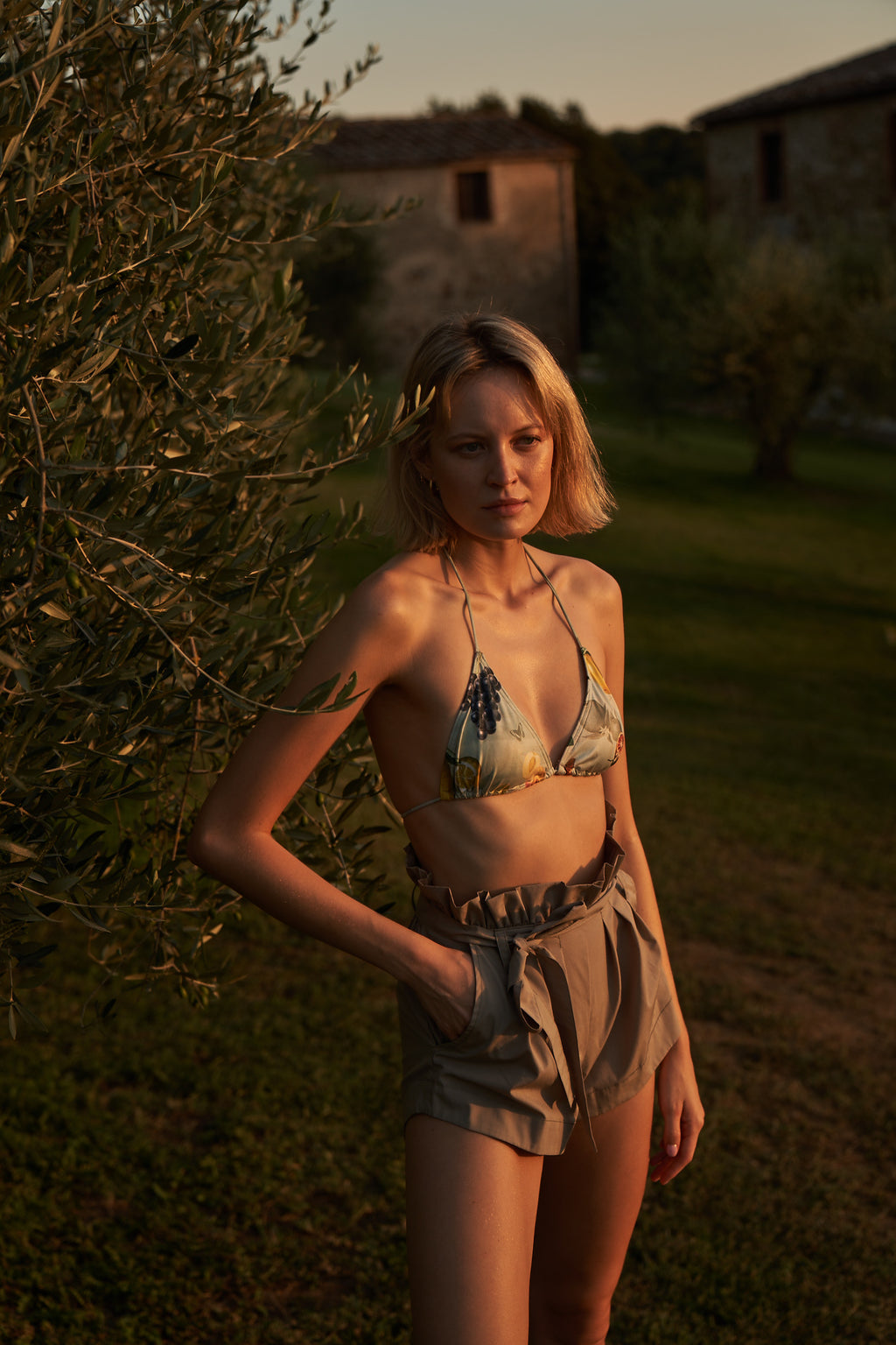 Linen Shorts Paradiso Final Sale