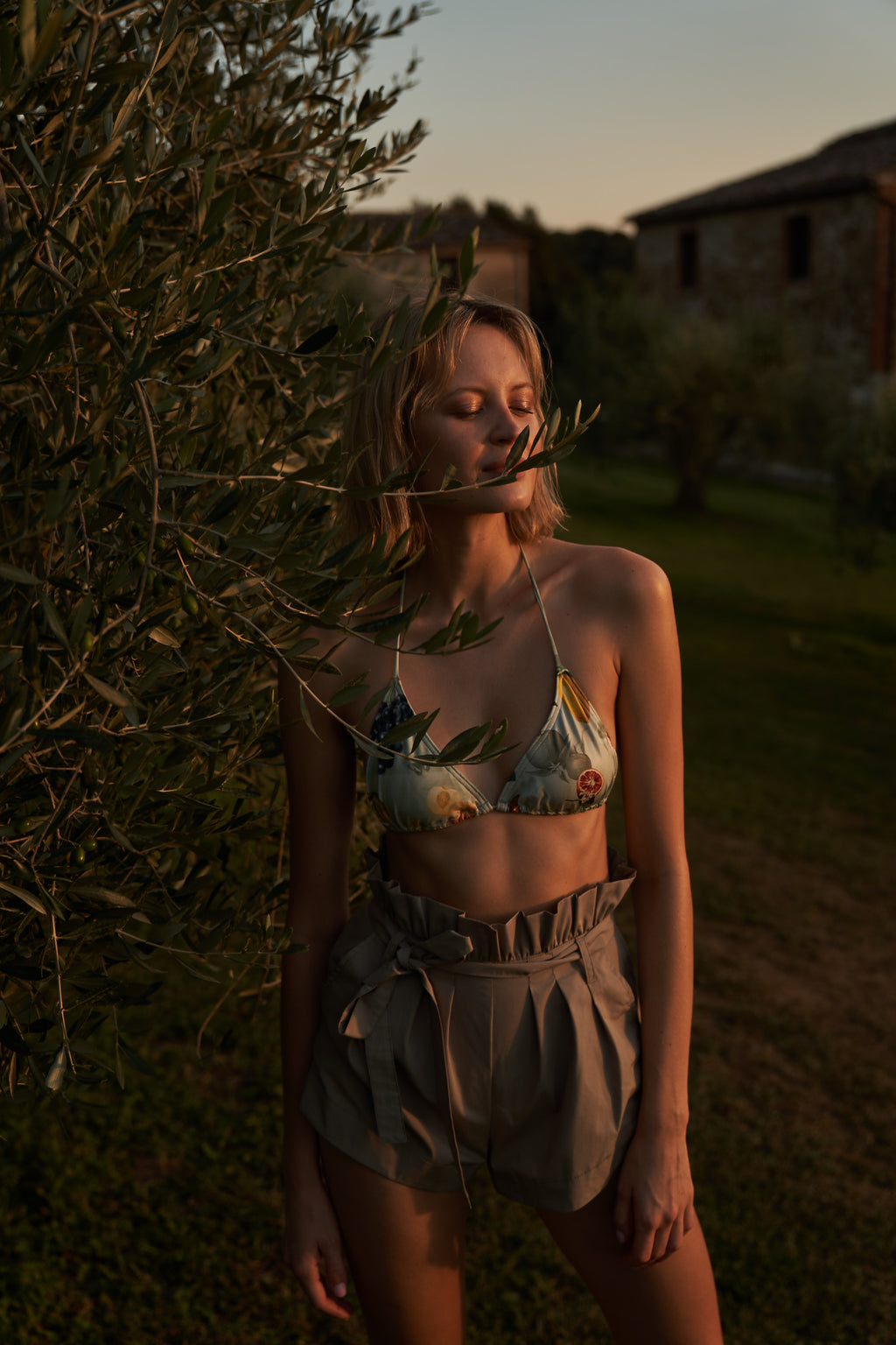 Linen Shorts Paradiso Final Sale