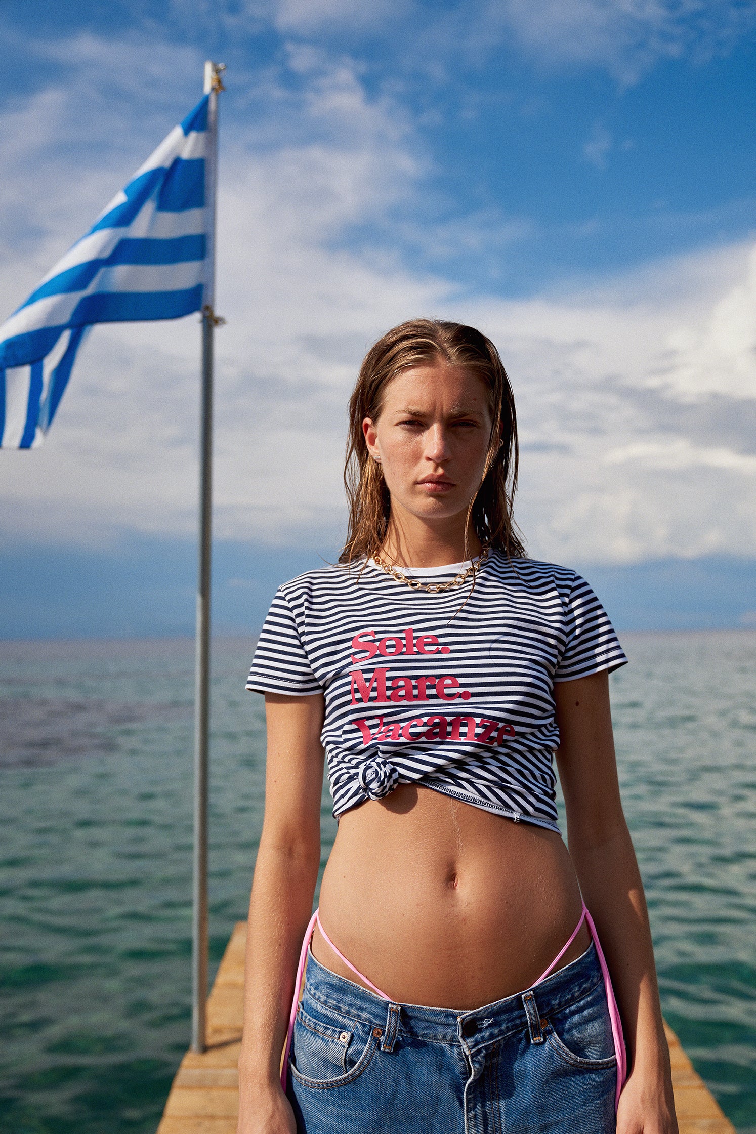 T-shirt Sole Mare Vacanze