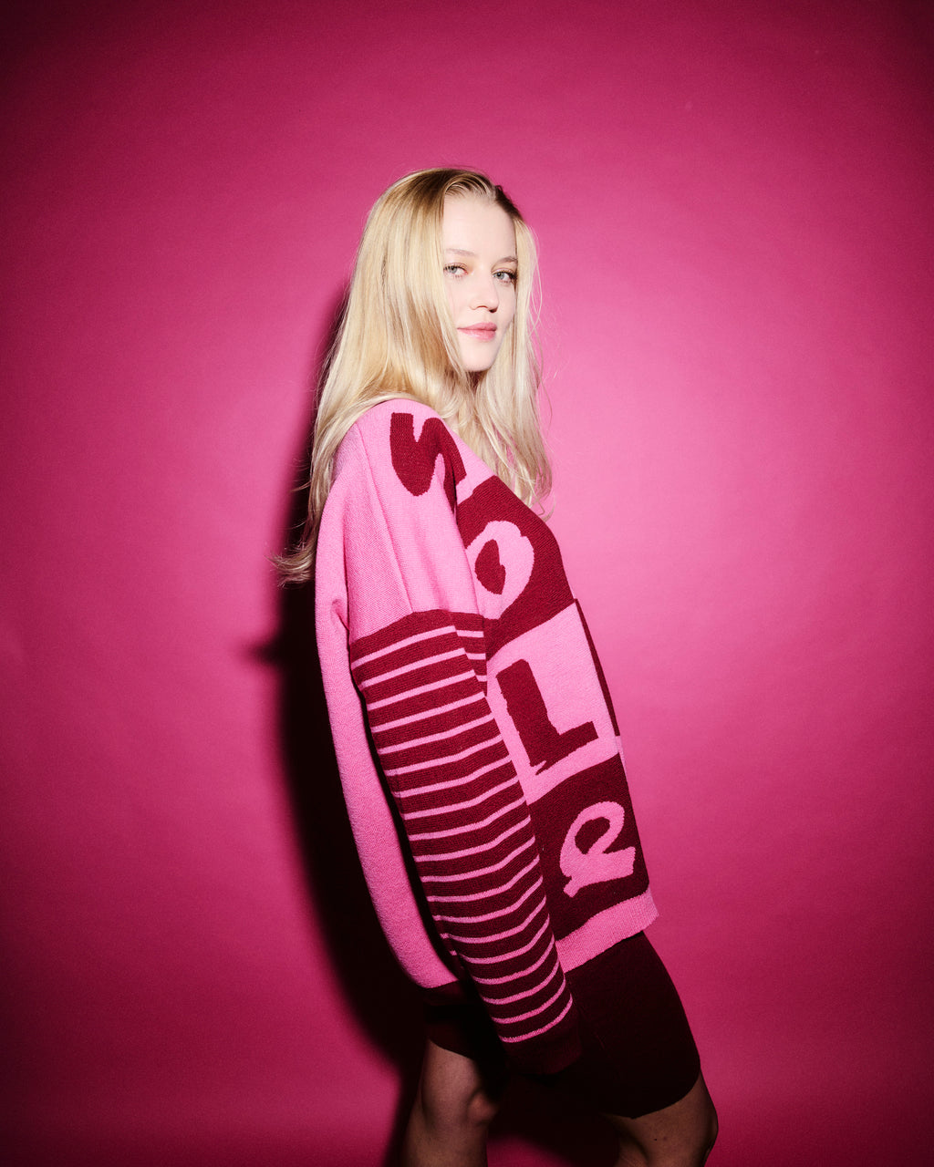 Wełniany kardigan Sole Mare X Maja Pilarek