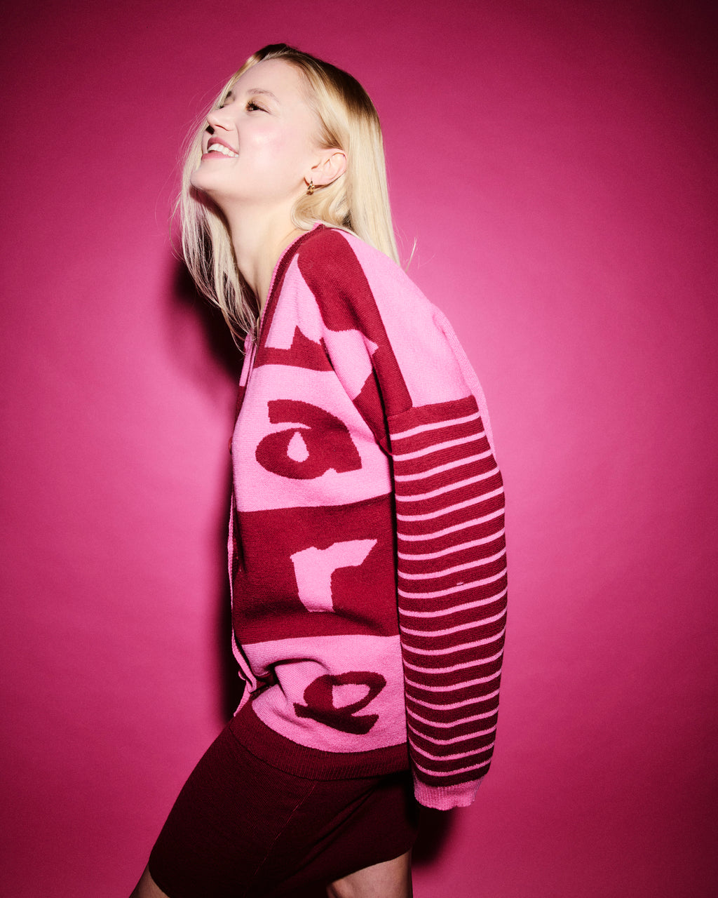 Wełniany kardigan Sole Mare X Maja Pilarek