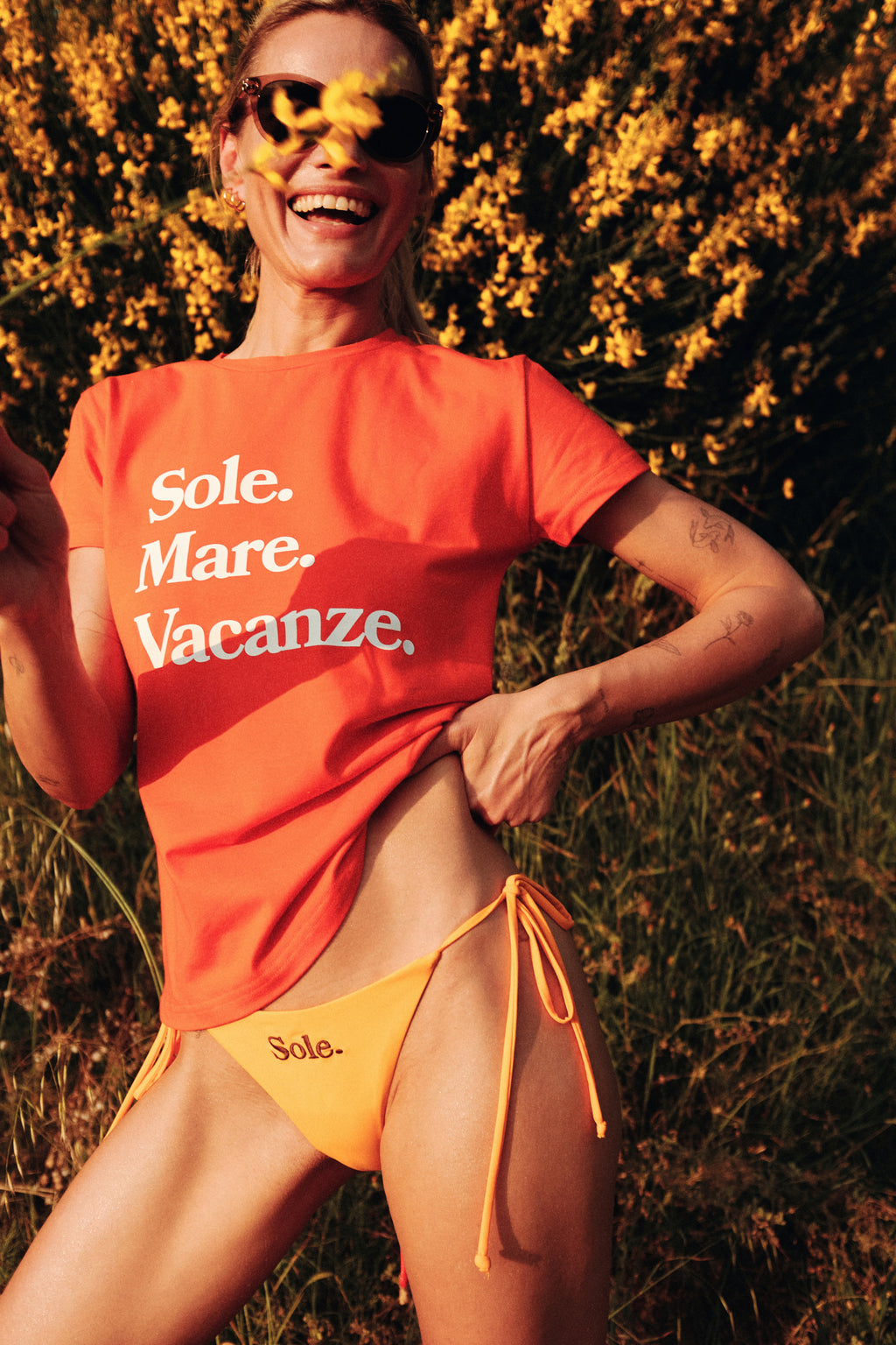 T-shirt Sole Mare Vacanze