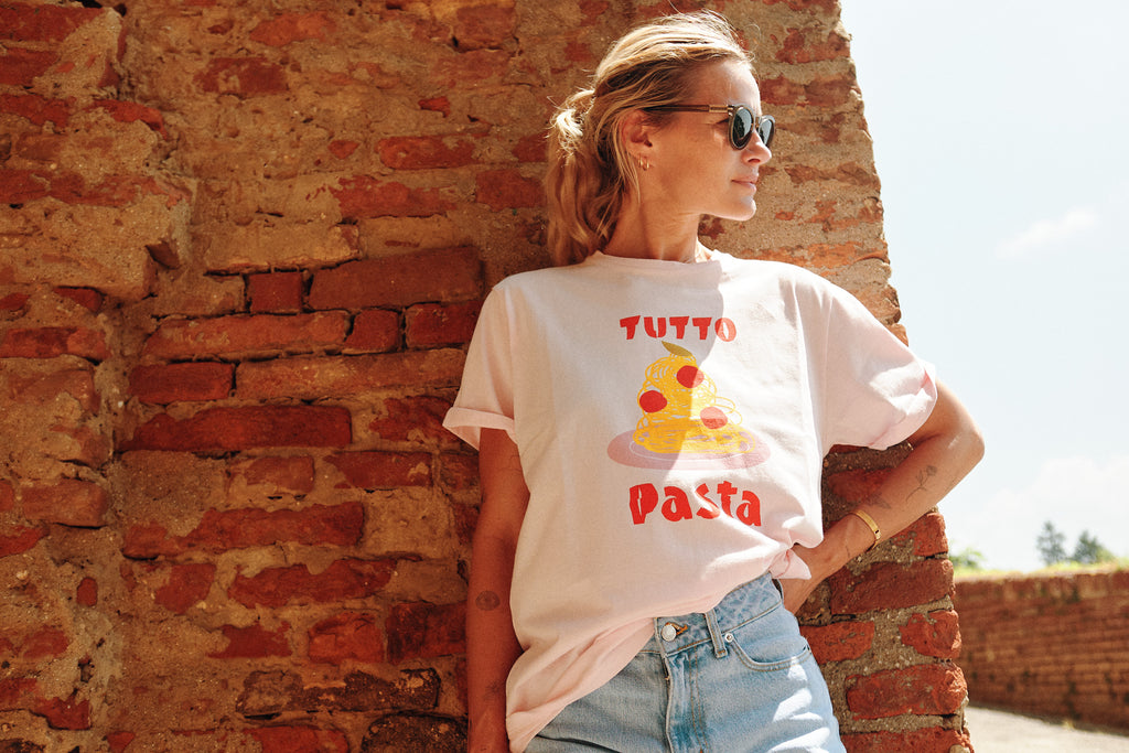 T-shirt Tutto Pasta Pink