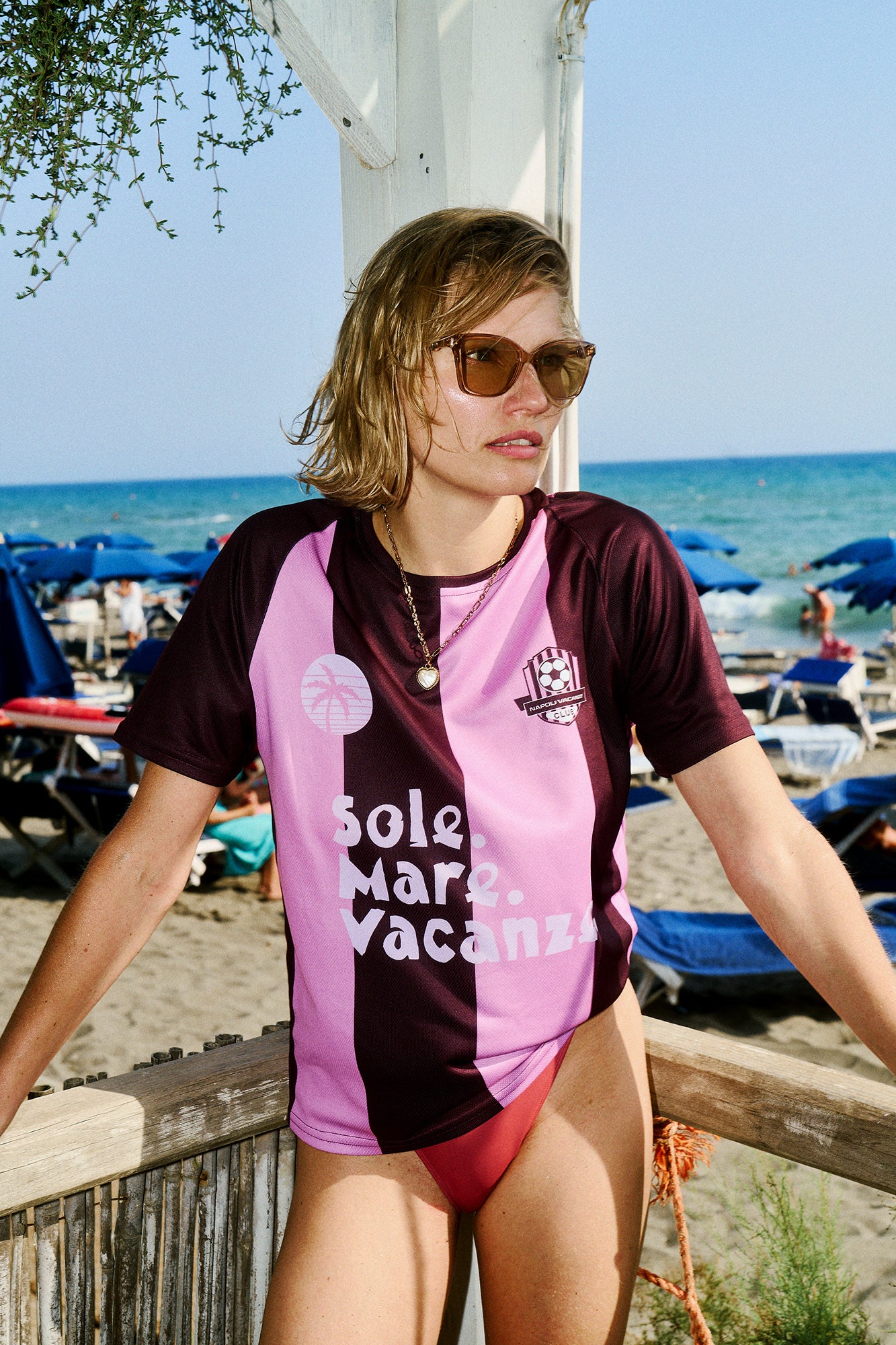 T-shirt Sole Mare Vacanze Football Edition