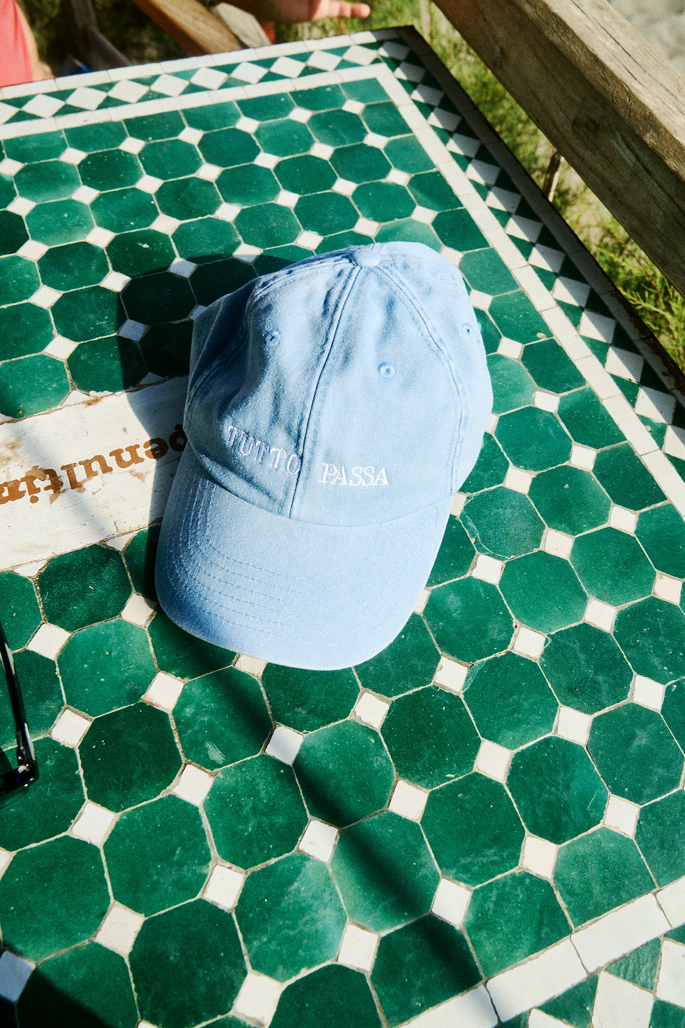 Drivemebikini blue baseball cap – premium accessory for beach and everyday styling