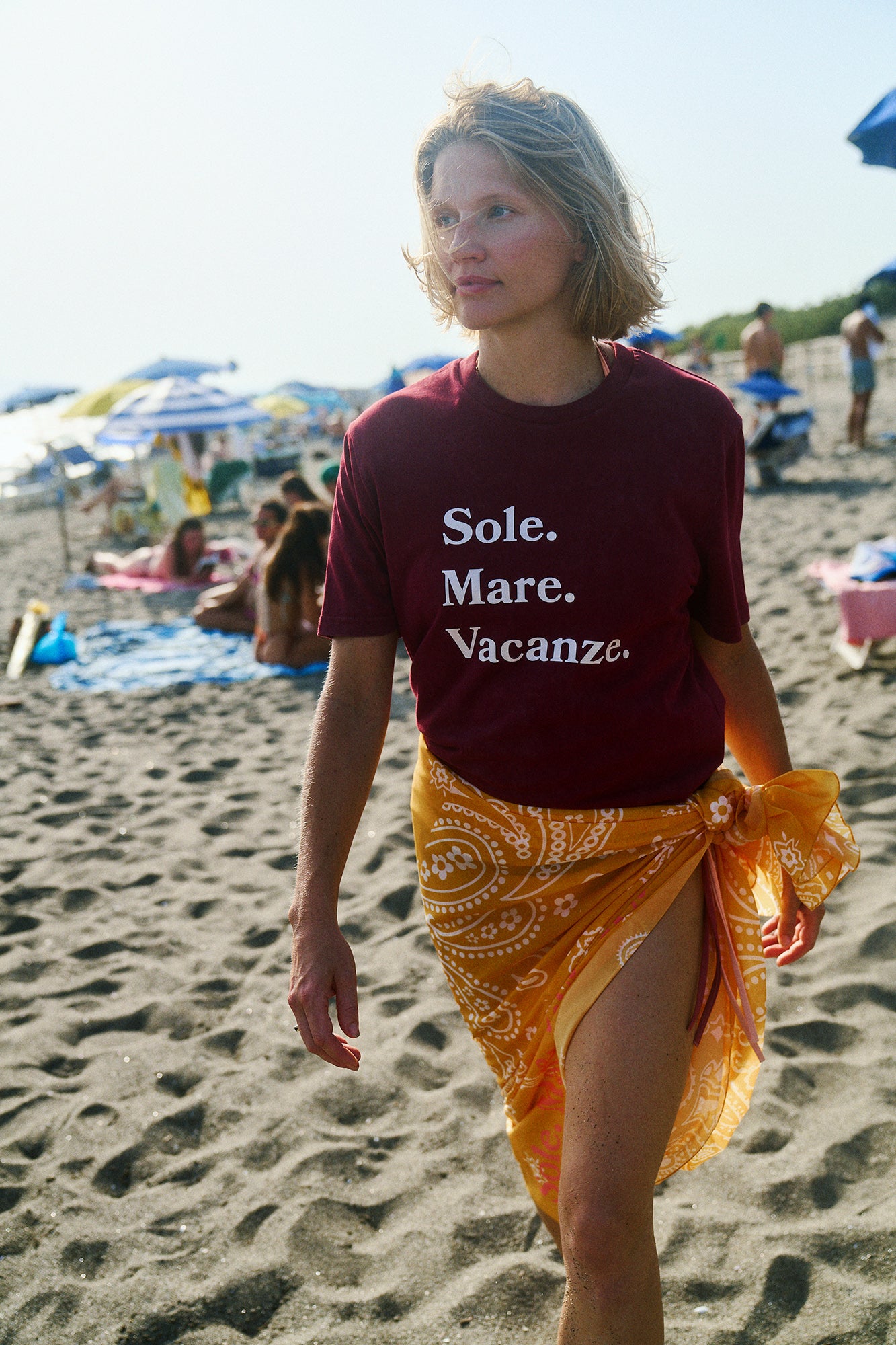 Pareo Sole Mare Vacanze Paisley