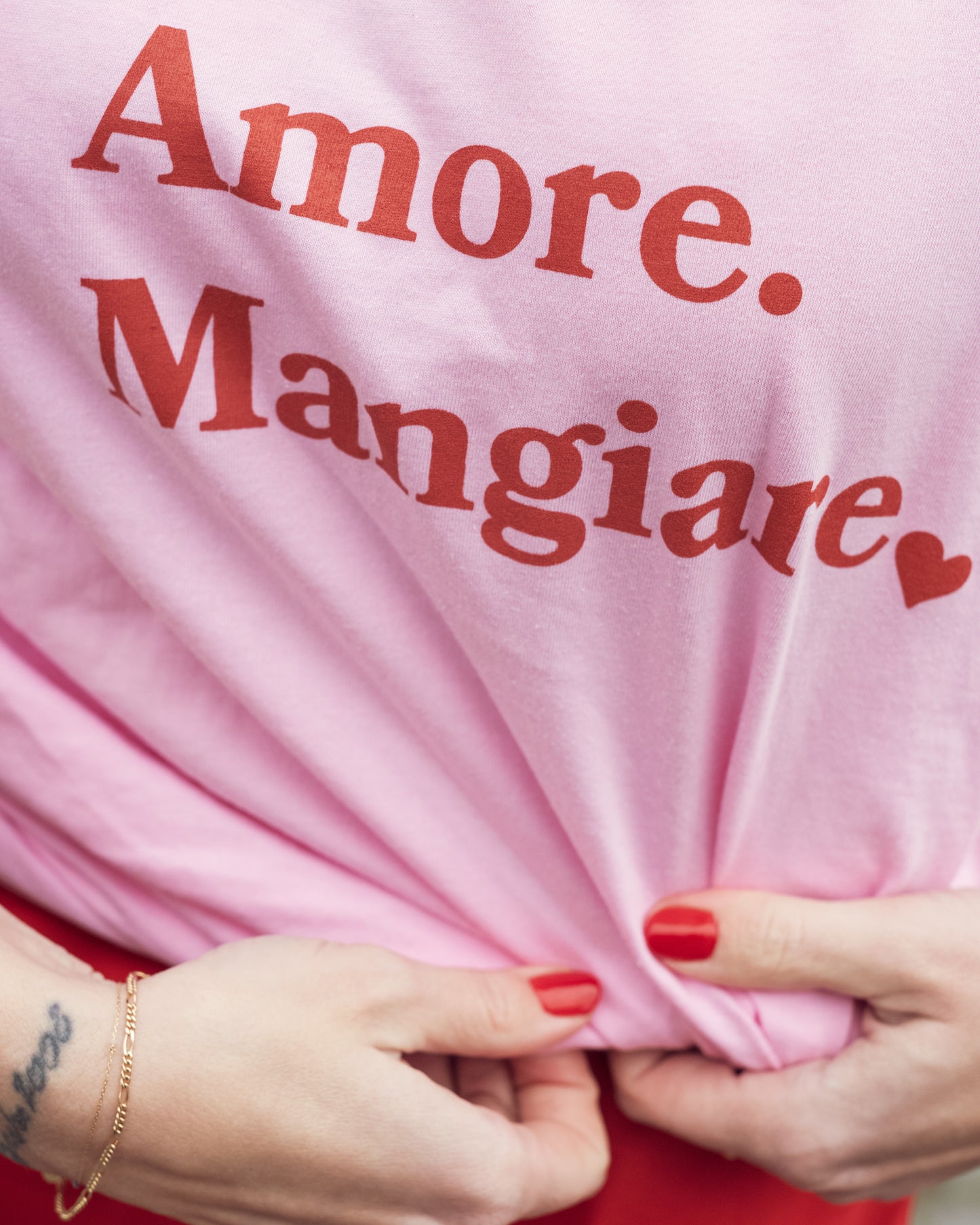 T-shirt Sole Amore Mangiare Unisex The Bowl Book