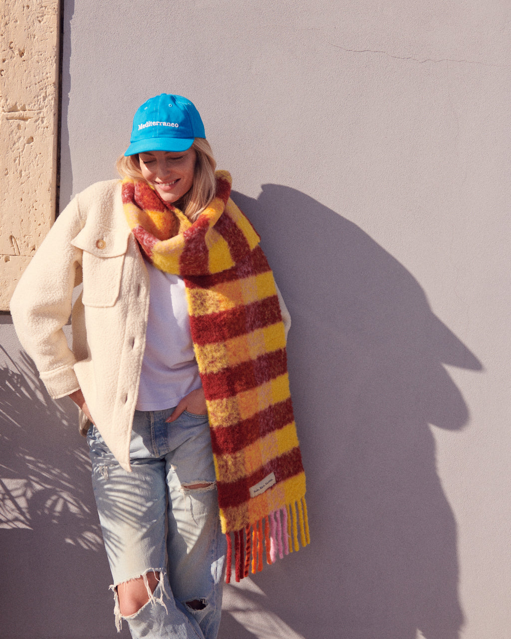 Szalik Z Alpaki /Sole Mare Vacanze Made In Italy