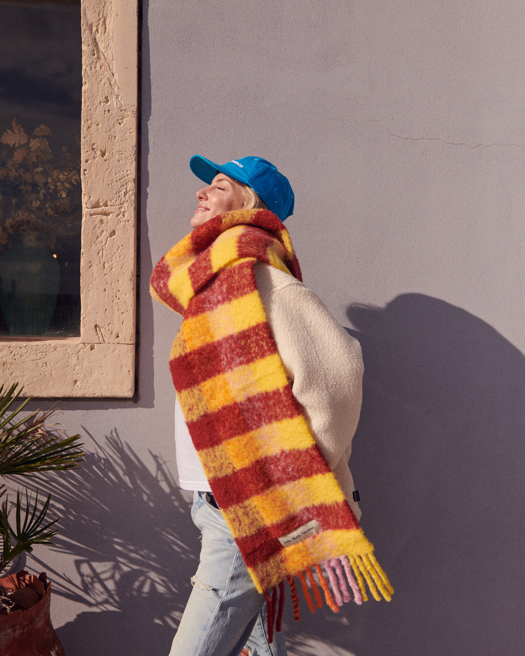 Szalik Z Alpaki /Sole Mare Vacanze Made In Italy