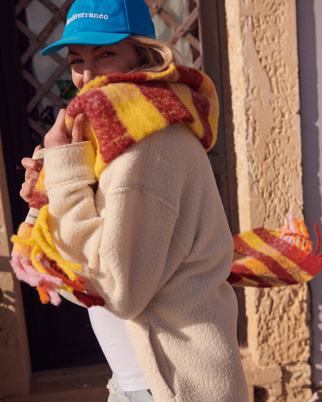 Szalik Z Alpaki /Sole Mare Vacanze Made In Italy