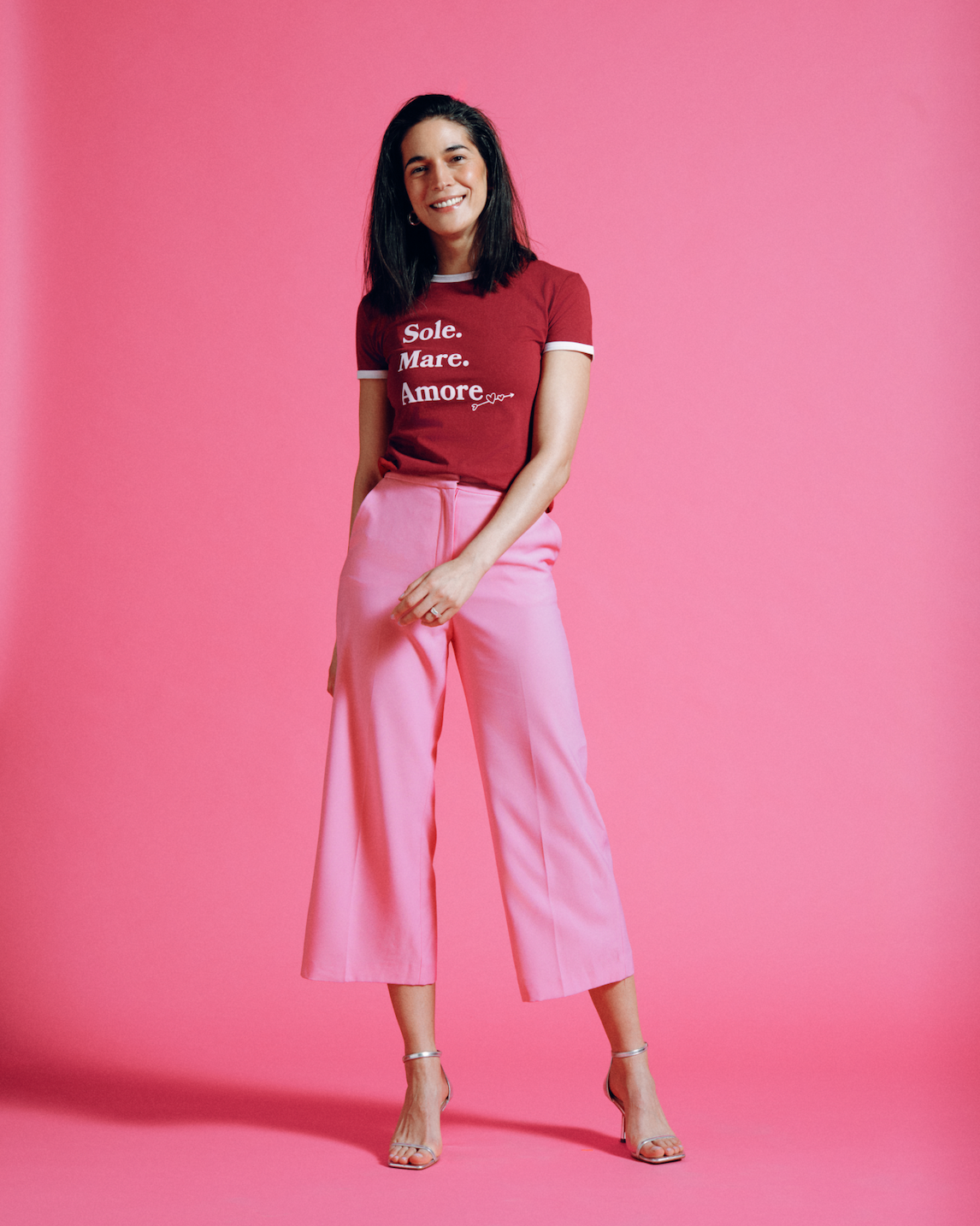 T-shirt Sole Mare Amore Vintage