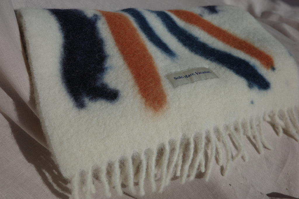 Sciarpa in alpaca Sole Mare Vacanze – morbida, calda e senza tempo. Realizzata in Italia con eleganza naturale.