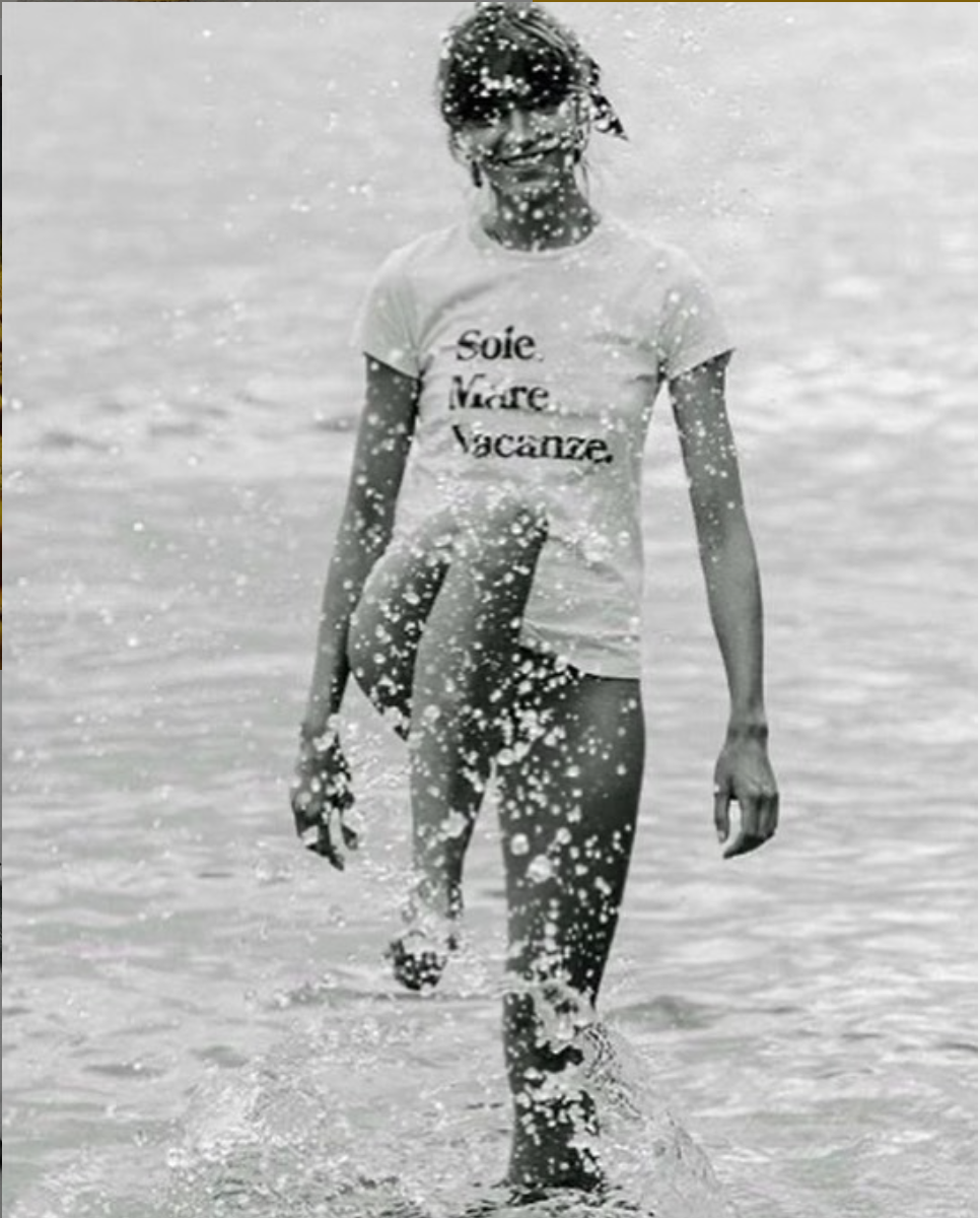 Sole Mare Vacanze T-shirt Reissue