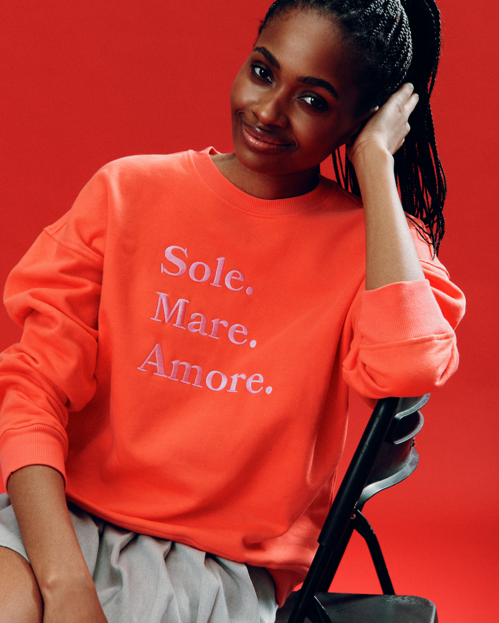 Bluza Sole Mare Amore Organic Relaxed