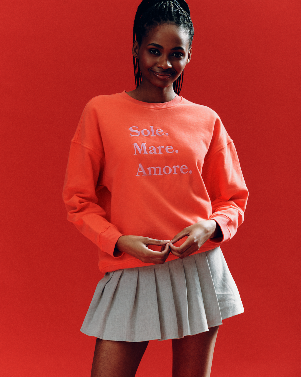 Bluza Sole Mare Amore Organic Relaxed