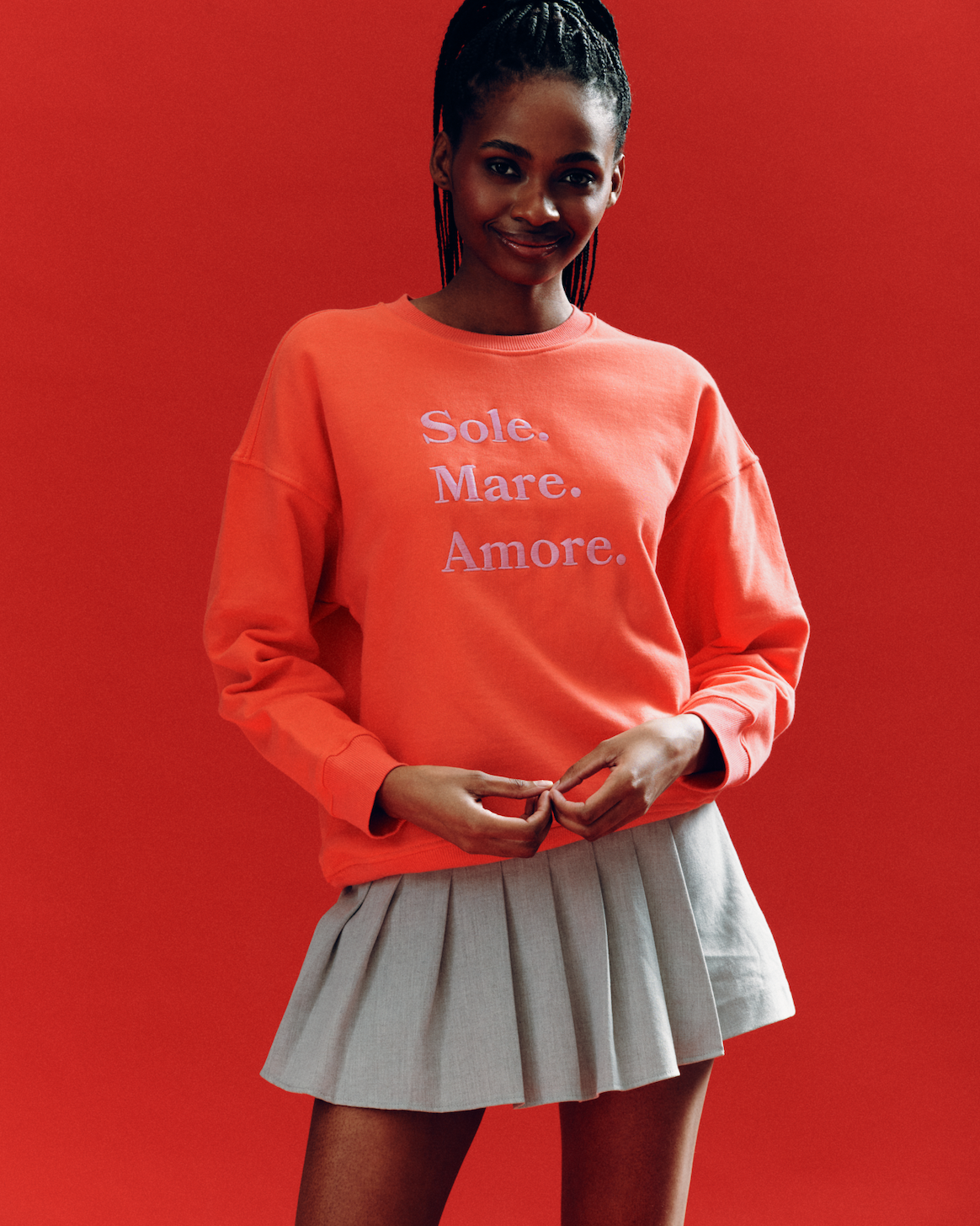 Bluza Sole Mare Amore Organic Relaxed